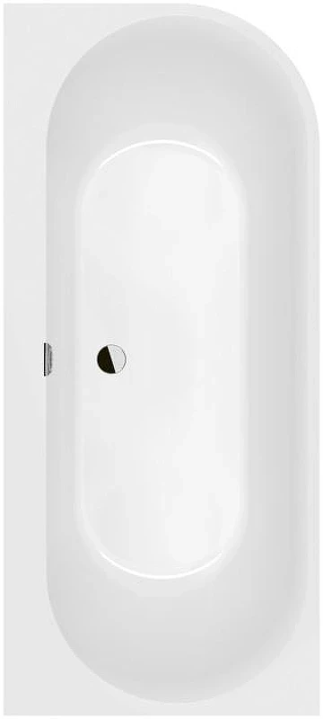 Квариловая ванна Villeroy&Boch Oberon 2.1 180x80 L UBQ180OBN9CL00VD01 цвет Альпийский белый