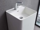 Раковина Uni-Flow Kube1 42.5 FS501-425 Gloss White цвет Белый глянцевый