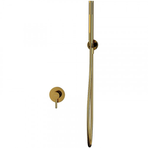 Смеситель для душа Whitecross Y gold YSET02GL Золото латунь встраиваемый