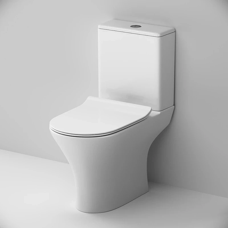 Унитаз компакт AM.PM Sense C748600SC с бачком и сиденьем Микролифт фарфор напольный