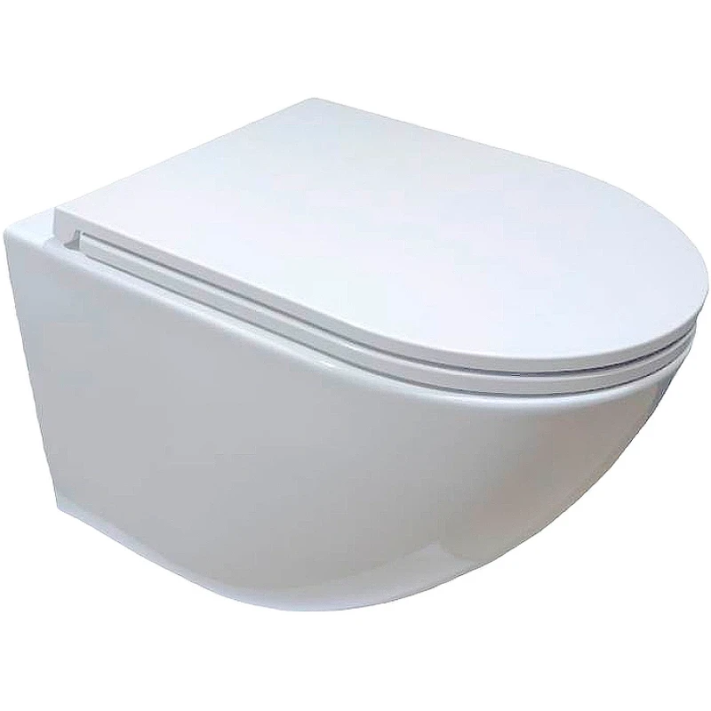Комплект унитаза Ceruttispa B-2376-3 7183 с инсталляцией Alcaplast Sadromodul AM101/1120-3:1 RU M71-0001 с сиденьем Микролифт и клавишей смыва Хром фаянс подвесной