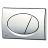 Комплект унитаза Ceruttispa B-2376-3 7183 с инсталляцией Alcaplast Sadromodul AM101/1120-3:1 RU M71-0001 с сиденьем Микролифт и клавишей смыва Хром фаянс подвесной