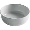 Раковина-чаша Ceramicanova Element 36 CN6073 Белая глянцевая фарфор накладная