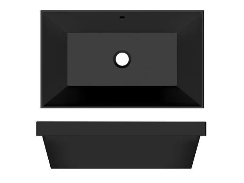 Раковина Scarabeo Teorema 2.0 60 513549BK цвет Ardesia matt