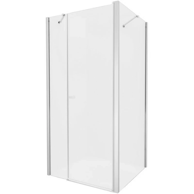 Душевой уголок New Trendy New Soleo Chrome 90x90 K-0693 профиль Хром стекло прозрачное