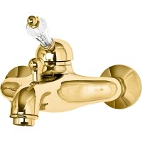 Смеситель для ванны Cezares Vintage VINTAGE-VM-03/24-Sw Золото 24 карат латунь на стену