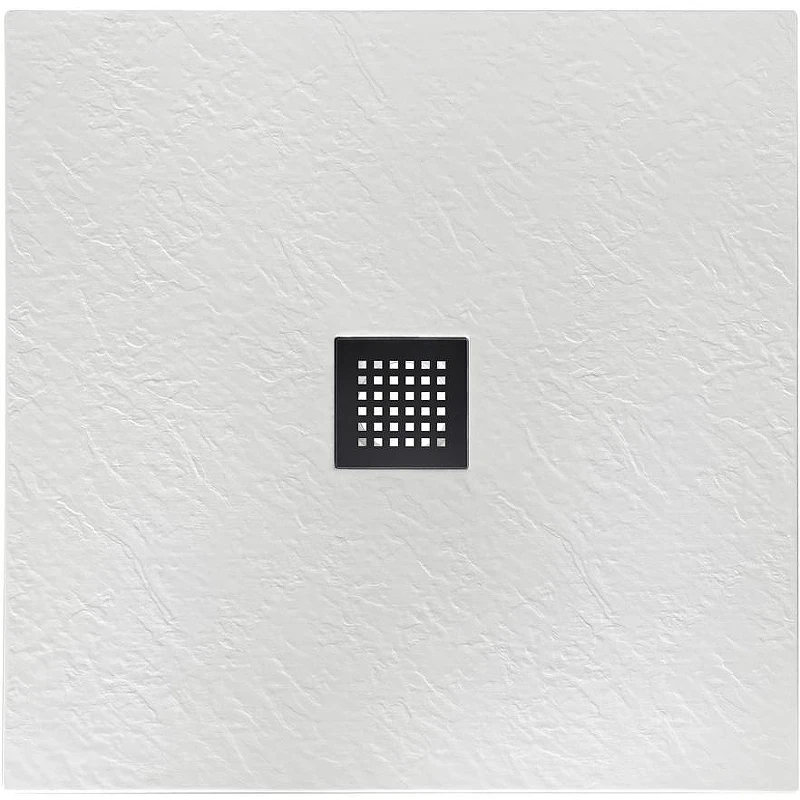 Душевой поддон из искусственного камня BelBagno Uno 90x90 TRAY-MR-UNO-A-90-35-W-NO Белый