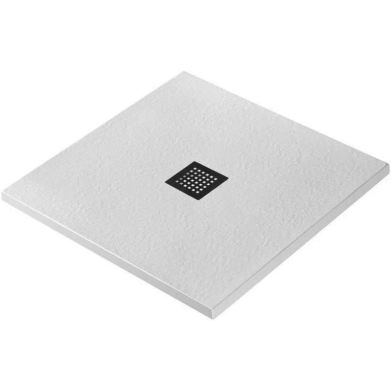 Душевой поддон из искусственного камня BelBagno Uno 90x90 TRAY-MR-UNO-A-90-35-W-NO Белый