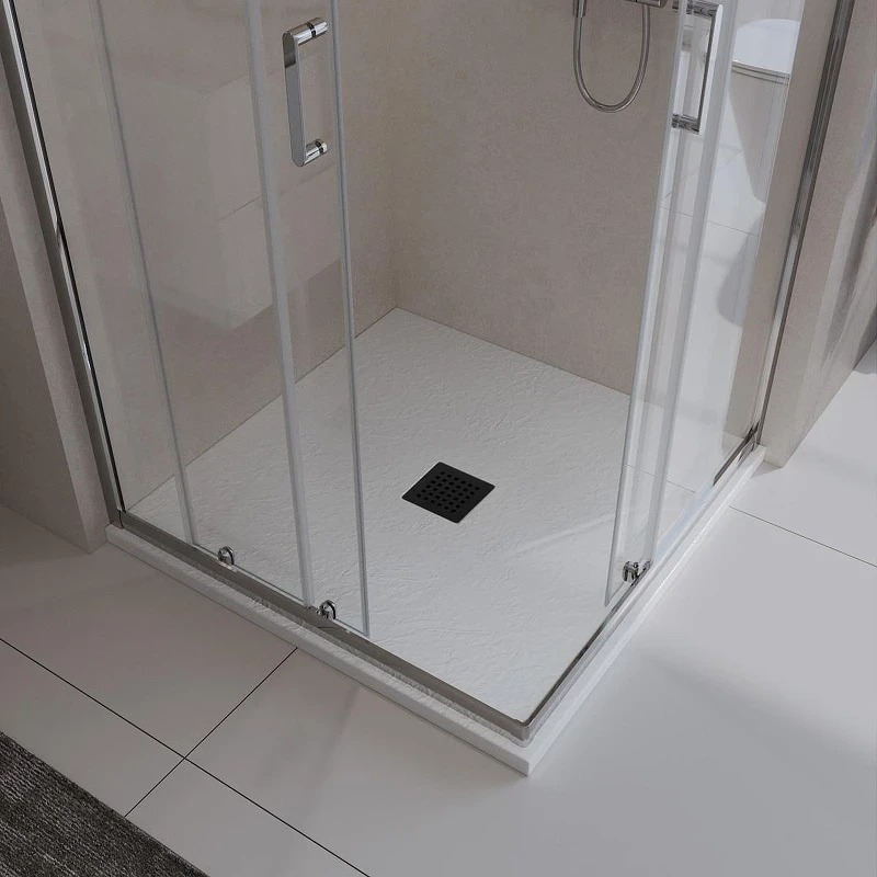 Душевой поддон из искусственного камня BelBagno Uno 90x90 TRAY-MR-UNO-A-90-35-W-NO Белый
