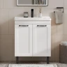 Тумба под раковину Equil Lago 80 tnLAGO80.2D-04 цвет Белый Дуб сонома