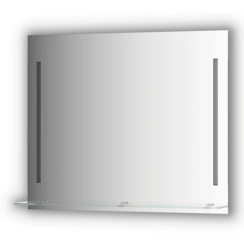 Зеркало Evoform Ledline-S 75х90 с подсветкой стекло