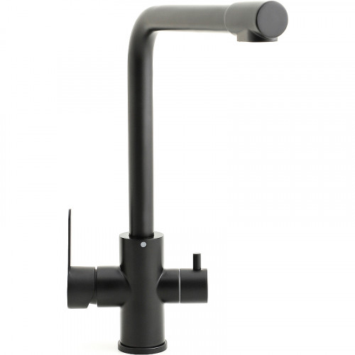 Смеситель для кухни Orange Steel M99-008b Черный нержавеющая сталь