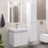Тумба с раковиной Comforty Тенерифе 60 00-00022171 подвесная цвет Белый матовый