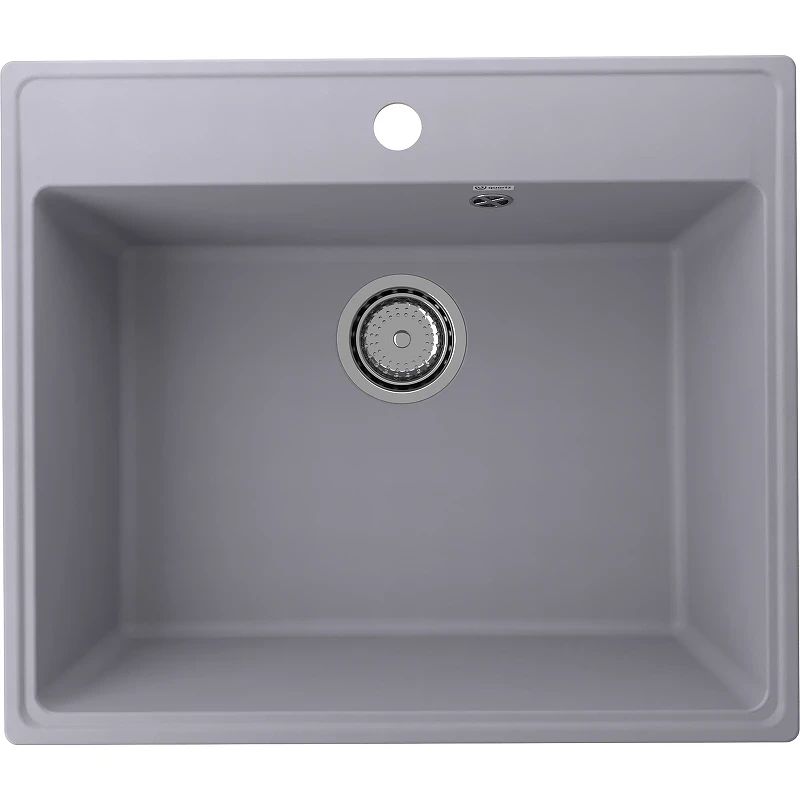 Кухонная мойка Ulgran Quartz Forte 580-05 Бетон искусственный камень (литьевой мрамор) встраиваемый