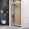 Душевая дверь RGW Hotel HO-014-B 130 350601413-24 профиль Черный стекло матовое