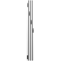 Электрический полотенцесушитель Point Пиано PN19722WB 150x1200 диммер слева Белый Черный