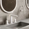 Смеситель для раковины WasserKRAFT Saale 9535 Белый матовый латунь
