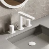 Смеситель для раковины WasserKRAFT Saale 9535 Белый матовый латунь