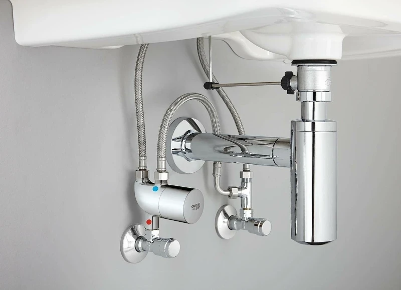 Универсальный термостат Grohe Grohtherm Micro 34487000 Хром латунь