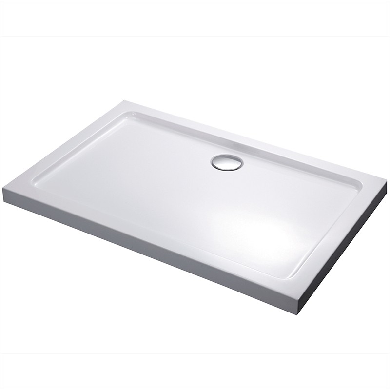 Акриловый поддон для душа Black&White Stellar Wind Slim Line 120x80 0812000 Белый