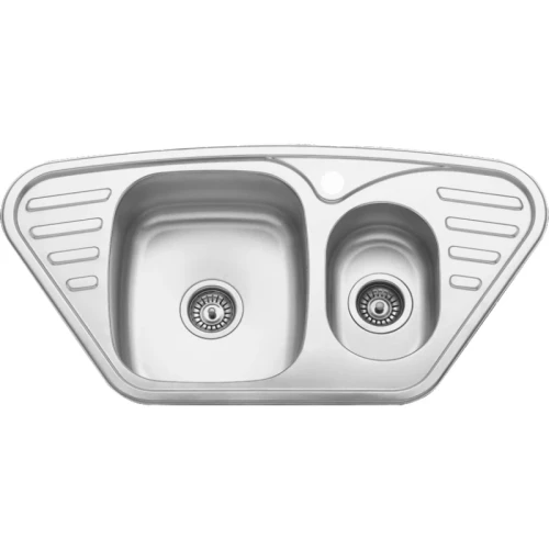Кухонная мойка Seaman Eco Wien SWT-9850B.A Нержавеющая сталь нержавеющая сталь встраиваемый