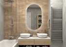 Зеркало Континент Fleur 650x1100 ЗЛП595 с подсветкой с бесконтактным выключателем стекло