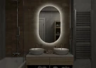 Зеркало Континент Fleur 650x1100 ЗЛП595 с подсветкой с бесконтактным выключателем стекло