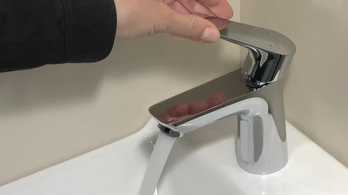 Смеситель для раковины Hansgrohe Talis E 71700000 Хром латунь