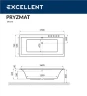Акриловая ванна Excellent Pryzmat Slim 170x75 WAEX.PRY17S.ULTRA.BR с гидромассажем