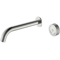 Смеситель для раковины Boheme Tech 158/2-NB Никель латунь встраиваемый