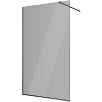 Душевая перегородка Berges Sky Black 120х200 064029 профиль Черный матовый стекло тонированное