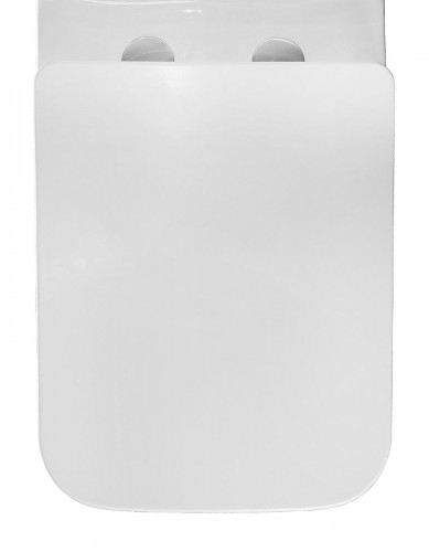 Унитаз моноблок Azario Stoun AZ-1109 цвет Белый с сиденьем Микролифт