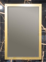 Зеркало Boheme Armadi Art Dolce 70 567-G с подсветкой Gold МДФ / ЛДСП, стекло