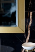 Зеркало Boheme Armadi Art Dolce 70 567-G с подсветкой Gold МДФ / ЛДСП, стекло