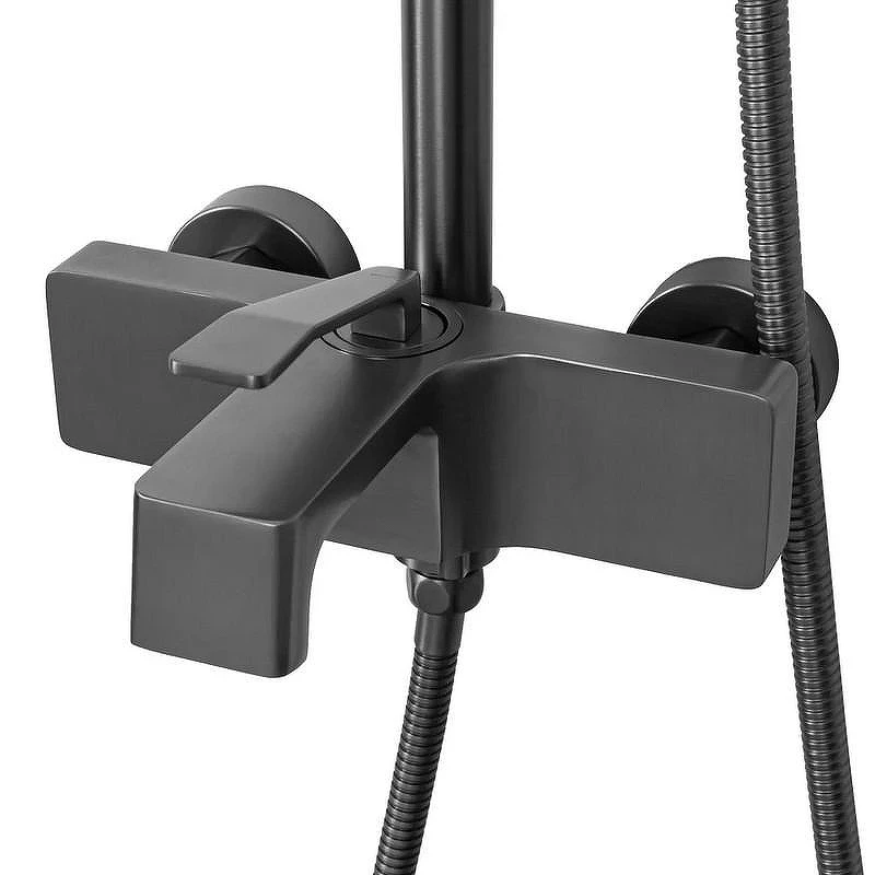 Душевая система Hansberge H5065BG Графит