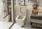 Унитаз Abber Rechteck AC1201MBE подвесной цвет Светло-бежевый матовый с сиденьем Микролифт
