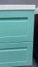 Тумба под раковину Art&Max Platino 58 AM-Platino-580-2C-SO-MM подвесная цвет Светло-зеленый матовый