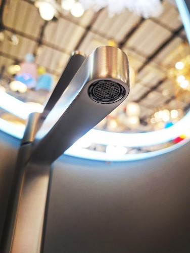 Смеситель для раковины AltroBagno Unione 0137 GM цвет Оружейная сталь