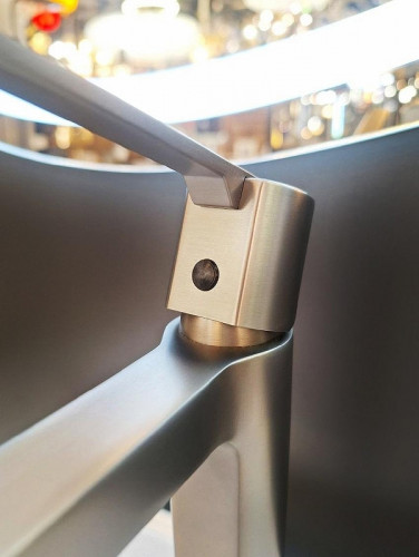 Смеситель для раковины AltroBagno Unione 0137 GM цвет Оружейная сталь