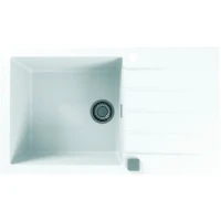 Кухонная мойка Alveus Granital Cadit 40 Arctic G11 860x500 1132027 Белая искусственный камень (литьевой мрамор) встраиваемый