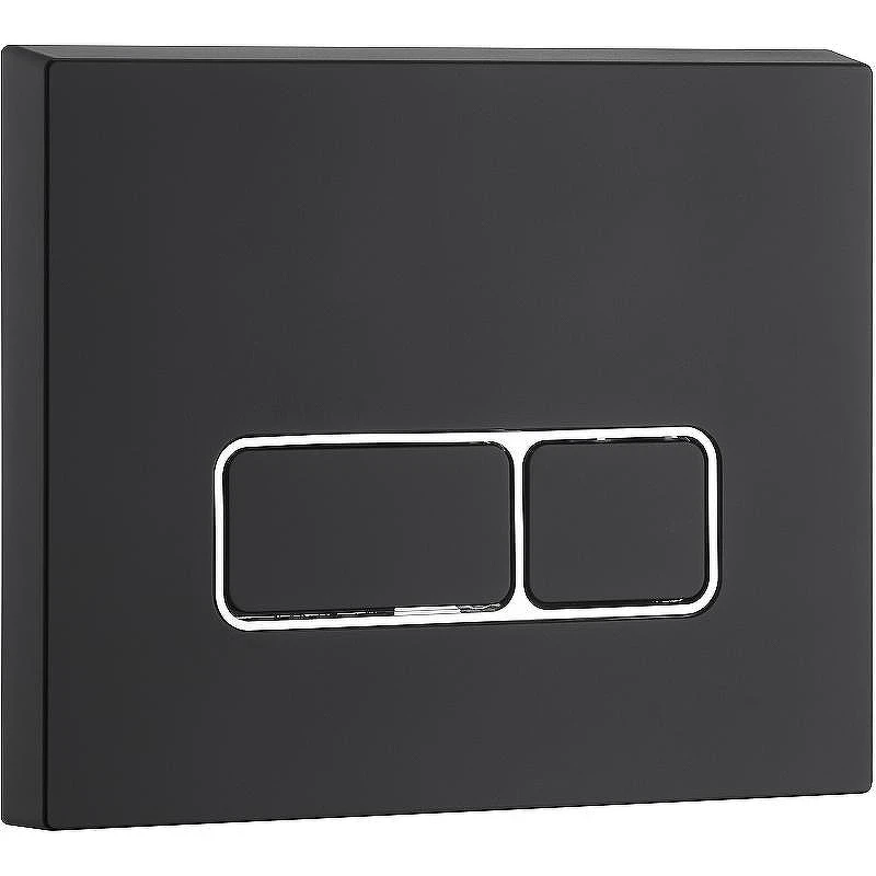 Комплект унитаза с инсталляцией WeltWasser MARBERG 410 + ERLENBACH 004 GL-WT + MAR 410 SE MT-BL 10000010377 цвет Белый глянцевый с сиденьем Микролифт и клавишей смыва цвет Черный матовый