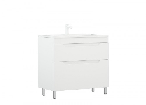 Тумба под раковину Corozo Юта 85 SD-00000398 цвет Белый