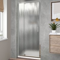 Душевая дверь Vincea Intra 100 VDP-1I9010CH профиль Хром стекло шиншилла