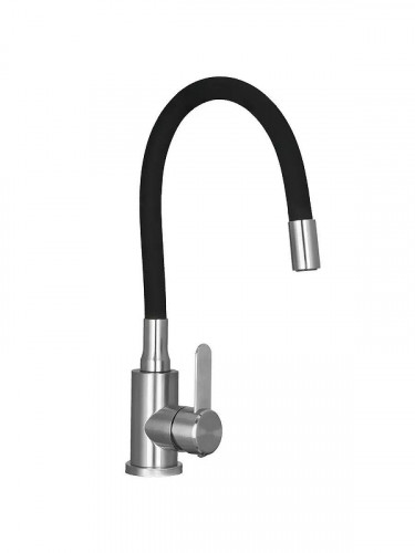 Смеситель для кухни Wisent W74004-02 цвет Сатин, Черный