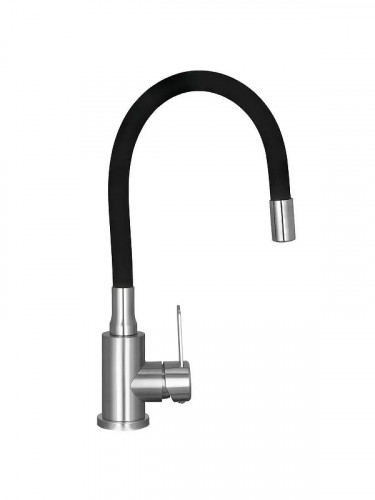 Смеситель для кухни Wisent W74004-02 цвет Сатин, Черный