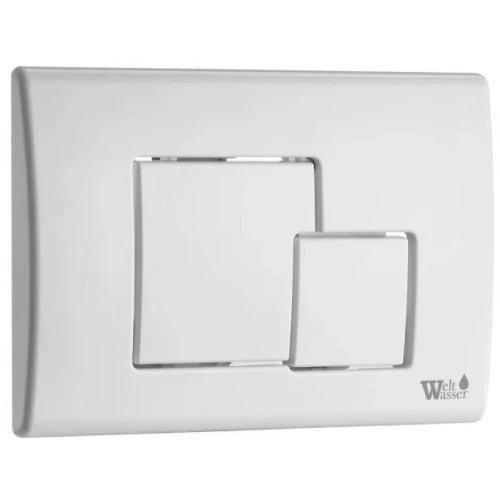 Комплект унитаза с инсталляцией WeltWasser MARBERG 507 + GELBACH 043 MT-GR + MAR 507 SE GL-WT 10000012046 цвет Белый глянцевый с сиденьем Микролифт и клавишей смыва цвет Белый глянцевый