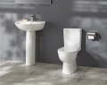 Раковина Jacob Delafon Patio 60 E4159NG-00 Белая фарфор подвесная, полувстраиваемая