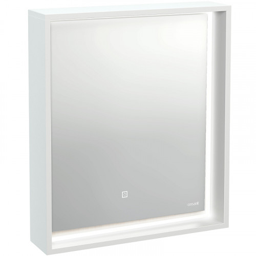Зеркало Cersanit Louna 60 SP-LU-LOU60-Os с подсветкой Белый с сенсорным выключателем МДФ / ЛДСП, стекло
