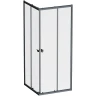 Душевой уголок AM.PM Sunny 80х80 W87G-403-8080-BT профиль Черный матовый стекло прозрачное