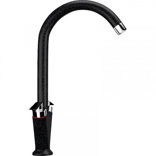 Смеситель для кухни Ulgran Classic U-011-308 Черный латунь